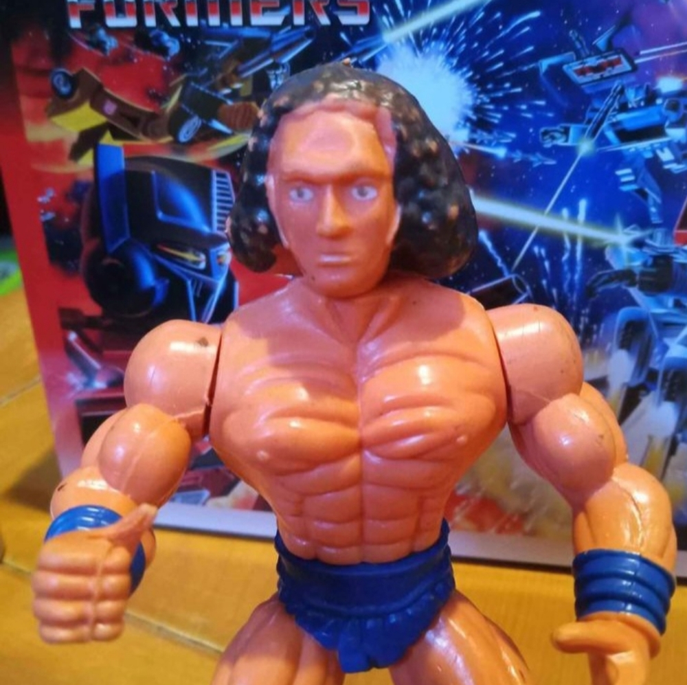 Wrestling Champs  1986 Andre The Giant KO Action Figure WWF WWE